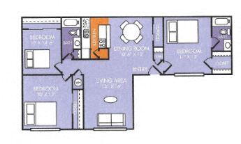 C1 LUX 1508 floor plan